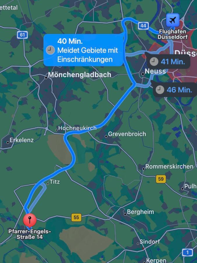 Ruhiges Juwel: Frisch Renoviert 100 Qm Apartment Jülich Екстериор снимка